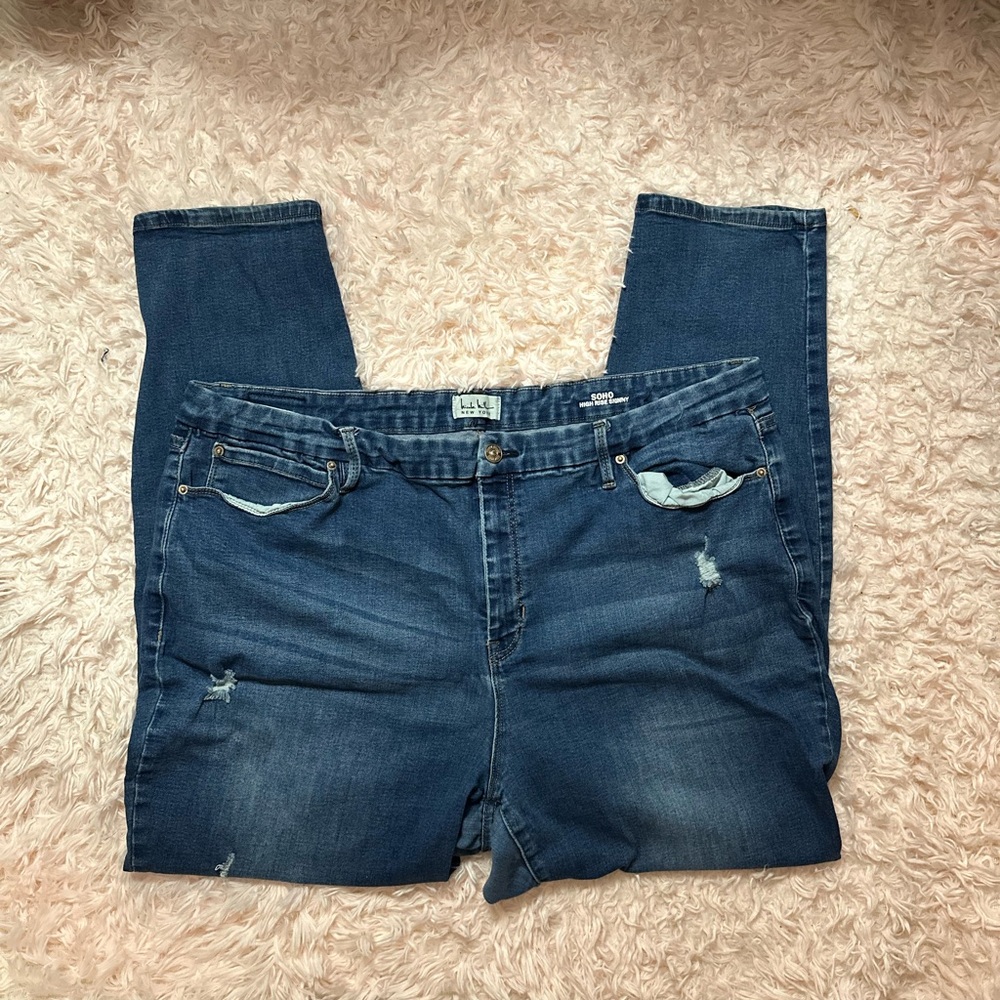 Nicole Miller SOHO Highrise Skinny Jeans